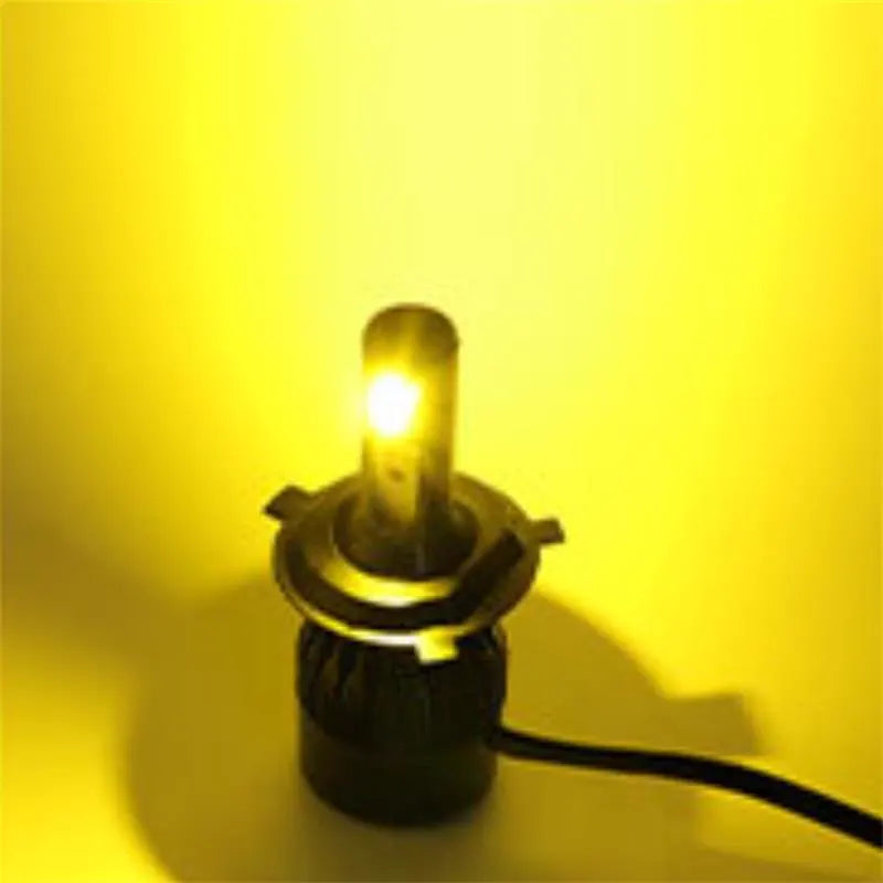Motorcycle Lighting Systems H4 Led Headlight Four Colors Change Front Fog Lamp Driving Bulbs Accessories, product view 10