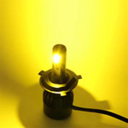 Motorcycle Lighting Systems H4 Led Headlight Four Colors Change Front Fog Lamp Driving Bulbs Accessories, product view 10