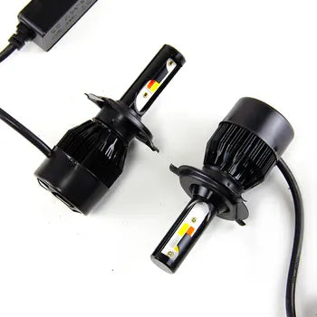 Motorcycle Lighting Systems H4 Led Headlight Four Colors Change Front Fog Lamp Driving Bulbs Accessories, product view 11