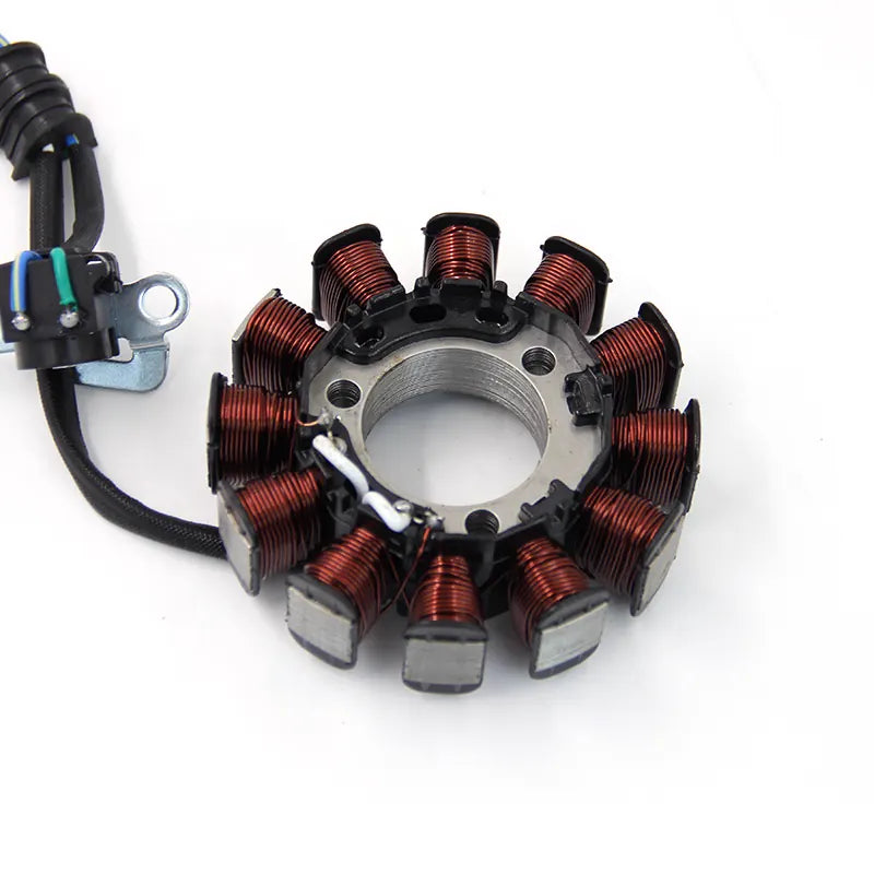 Motorcycle Magneto Generator Alternator Engine Stator Charging Coil for Yamaha FZ16, product view 02