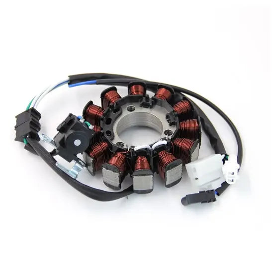 Motorcycle Magneto Generator Alternator Engine Stator Charging Coil for Yamaha FZ16, product view 04