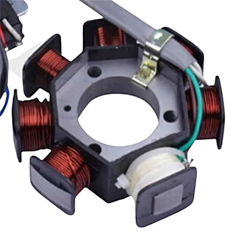 Motorcycle Magneto Stator Coil Accessories Replacement for 7pole Ybr125 Stator Coil Electric Parts, product view 02