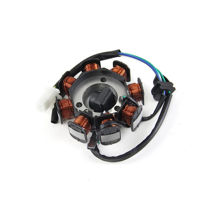 Motorcycle Magneto Stator Coil Generator Assembly for Bobina Hero Dawn 150 Magneto, product view 01