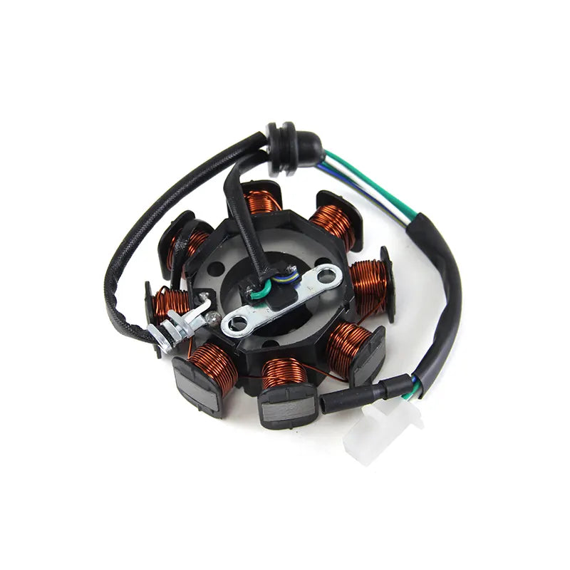 Motorcycle Magneto Stator Coil Generator Assembly for Bobina Hero Dawn 150 Magneto, product view 02