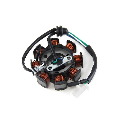 Motorcycle Magneto Stator Coil Generator Assembly for Bobina Hero Dawn 150 Magneto, product view 02