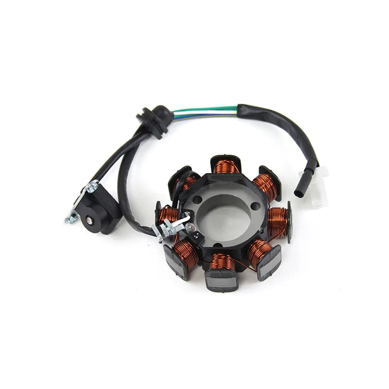 Motorcycle Magneto Stator Coil Generator Assembly for Bobina Hero Dawn 150 Magneto, product view 03
