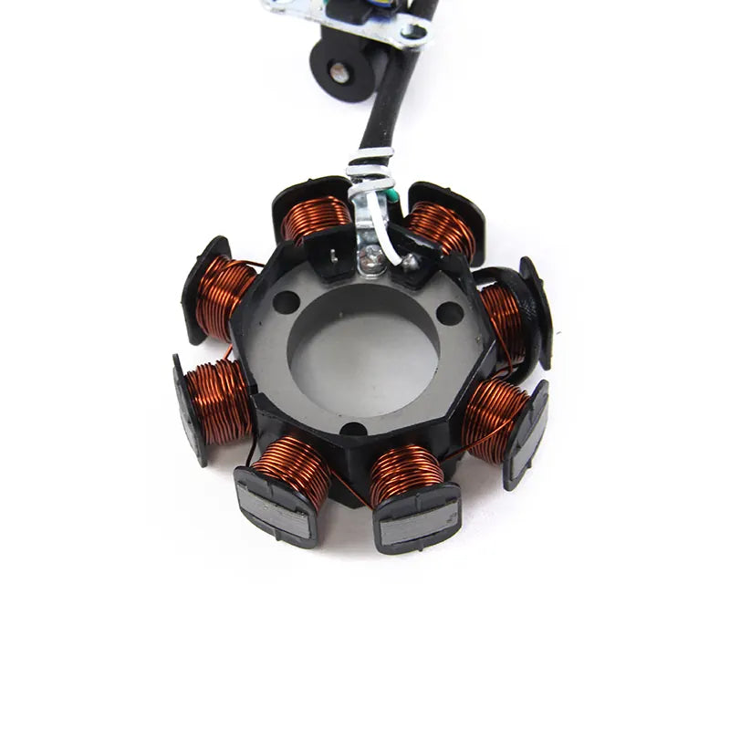 Motorcycle Magneto Stator Coil Generator Assembly for Bobina Hero Dawn 150 Magneto, product view 04