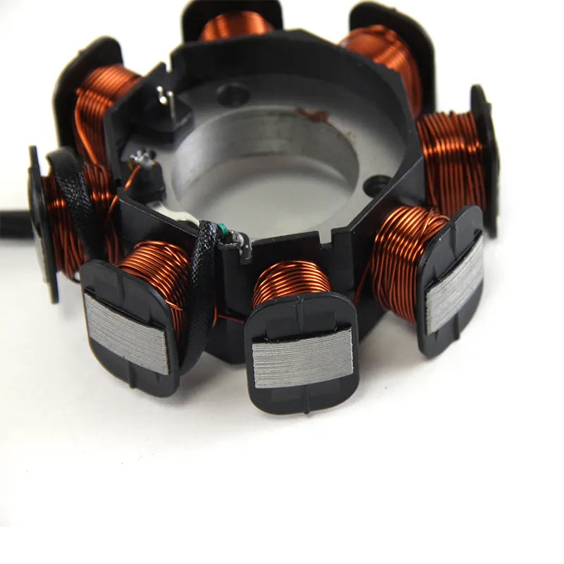 Motorcycle Magneto Stator Coil Generator Assembly for Bobina Hero Dawn 150 Magneto, product view 05