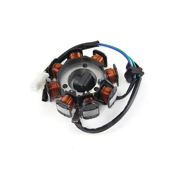 Motorcycle Magneto Stator Coil Generator Assembly for Bobina Hero Dawn 150 Magneto, product view 07