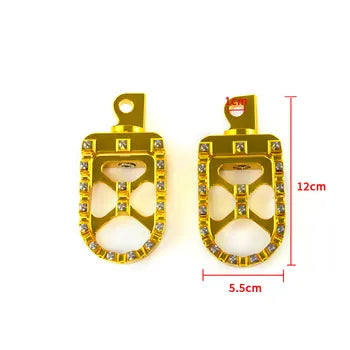Motorcycle Meter Pedal for Harley Pedal studded Non-slip Pedal Harley CNC Modified 360 Rotary Footstool, product view 07