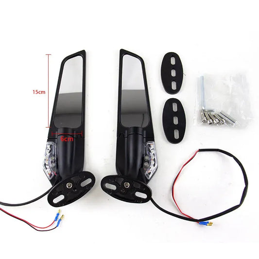 XBM-0201-Light grand rétroviseur de moto pour Yamaha universel, rétroviseurs de moto, vue du produit 02