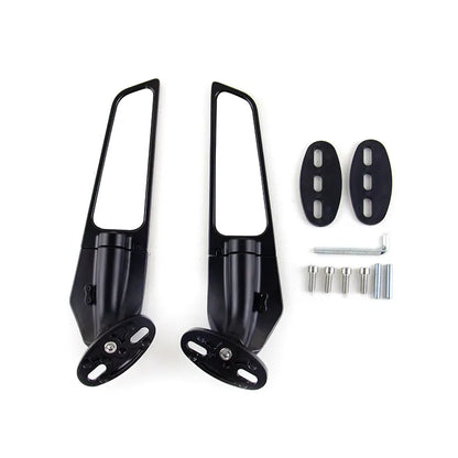 Motorcycle Mirrors Modified Wind Wing Adjustable Rotating Rearview Mirror for yamaha R3, product view 05