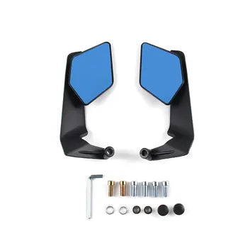 Motorcycle Mirrors New Folding Spoilers and Plastic Rearview Mirrors, product view 07