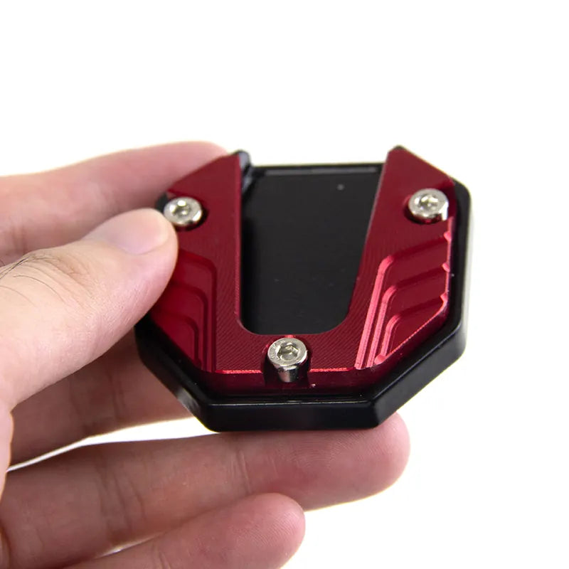 Motorcycle Modification Parts Tripod Support Enlarged Base Seat Foot Side Support Pad CNC Aluminum, product view 05