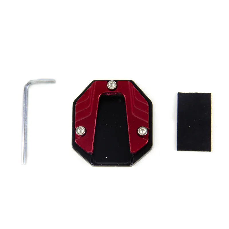 Motorcycle Modification Parts Tripod Support Enlarged Base Seat Foot Side Support Pad CNC Aluminum, product view 07