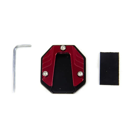 Motorcycle Modification Parts Tripod Support Enlarged Base Seat Foot Side Support Pad CNC Aluminum, product view 07