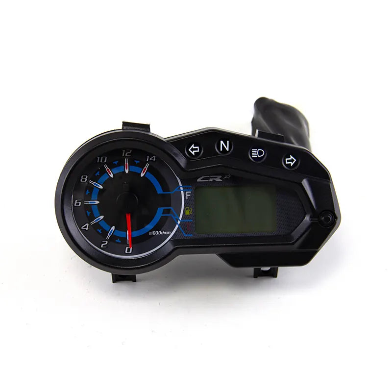Motorcycle Modified Digital Lcd Meter CR1 150 Digital Meter Speedometer Electric Instrument Assembly, product view 01