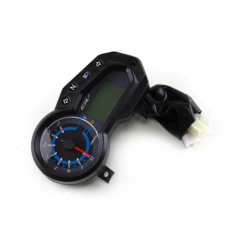 Motorcycle Modified Digital Lcd Meter CR1 150 Digital Meter Speedometer Electric Instrument Assembly, product view 05
