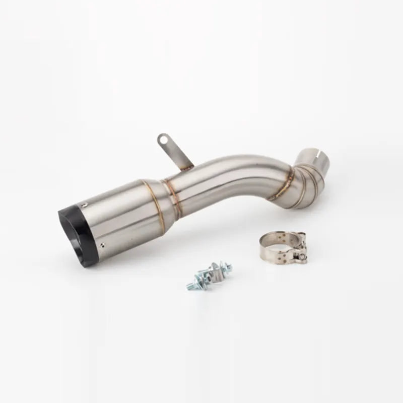 Motorcycle Modified Exhaust System Motorcycle Muffler Tail Pipe Tips Mid Connect Link Tube for Kawasaki Z900, product view 02