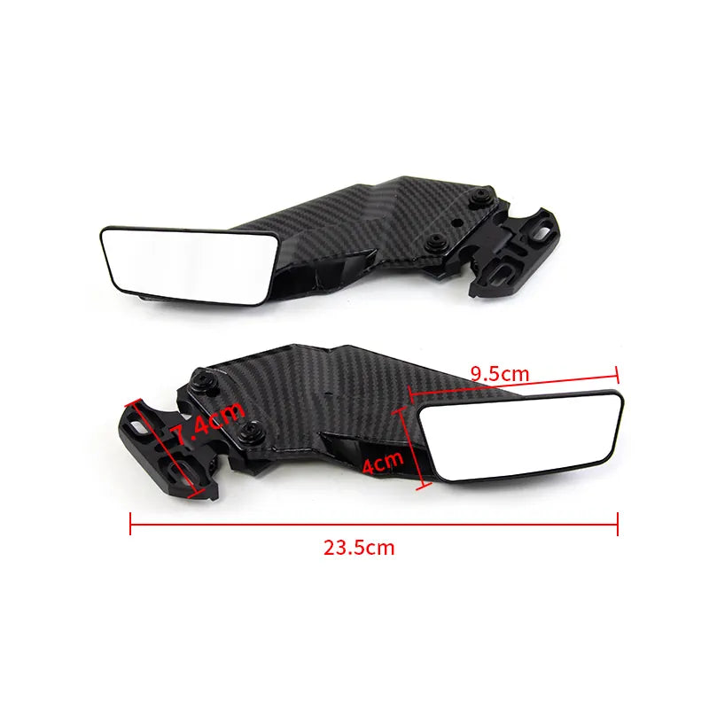 Motorcycle Modified Parts Motorcycle Sports Bike Rearview Mirror for Yamaha Honda Suzuki Kawasaki, product view 02