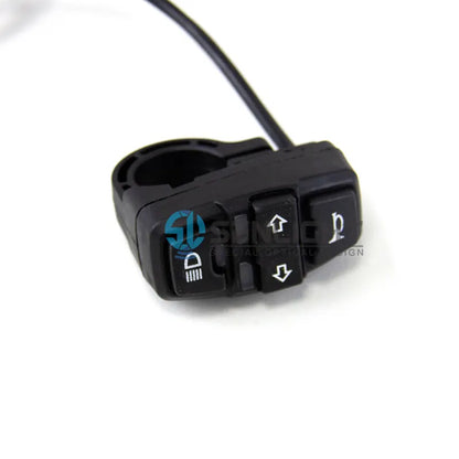 Motorcycle Multi-function Switch Front Light Horn Turning Light Button Control 3 in 1 Handlebar Controller Switch, product view 01