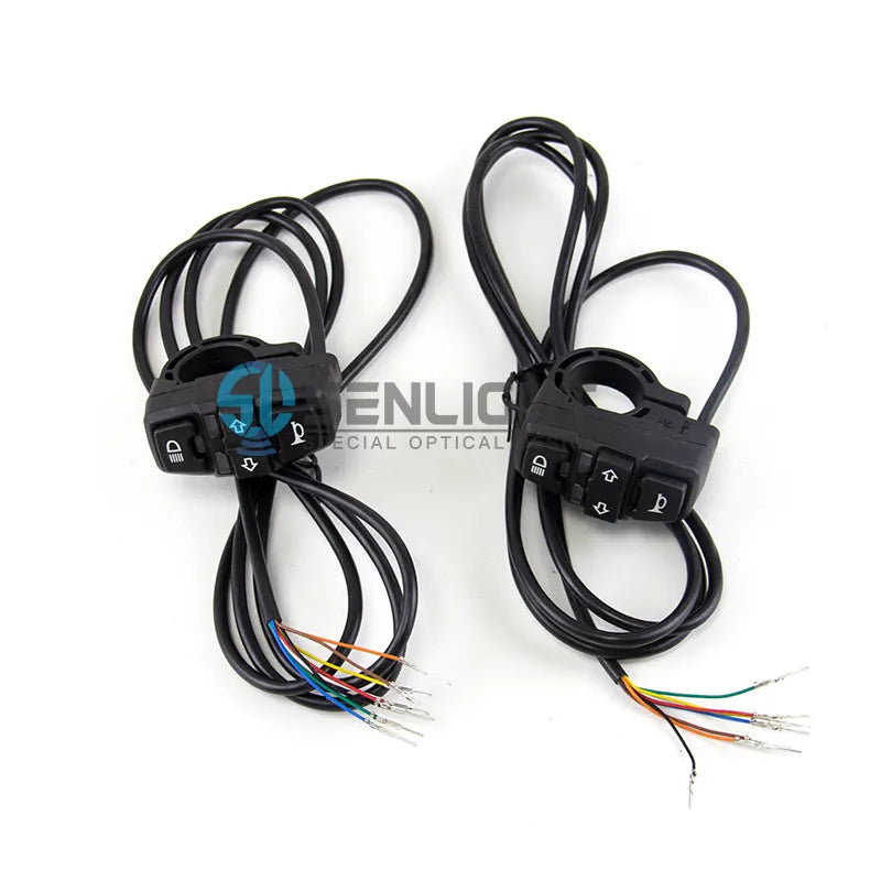 Motorcycle Multi-function Switch Front Light Horn Turning Light Button Control 3 in 1 Handlebar Controller Switch, product view 05