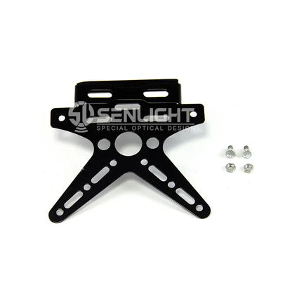 Motorcycle Number License Plate Adjustable Universal Aluminum Alloy Holder Mount Bracket, product view 05