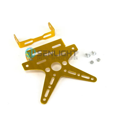 Motorcycle Number License Plate Adjustable Universal Aluminum Alloy Holder Mount Bracket, product view 07