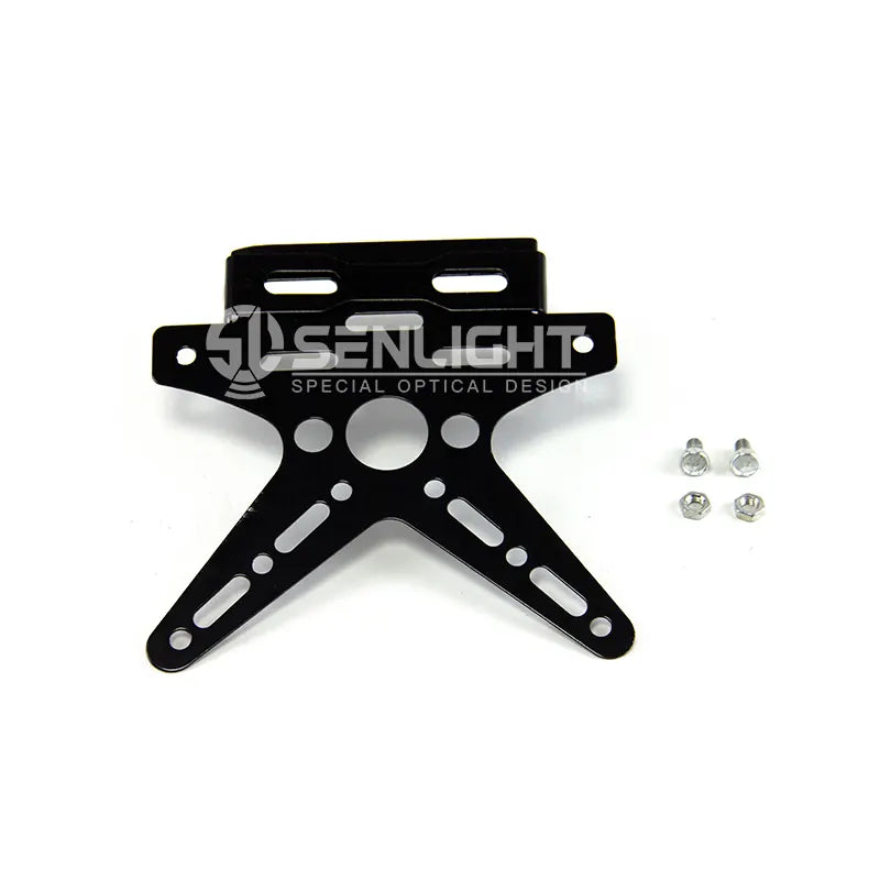 Motorcycle Number License Plate Adjustable Universal Aluminum Alloy Holder Mount Bracket, product view 10