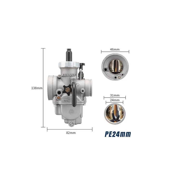Motorcycle Off-Road Carburetor Accessories for NIBBI Carburetor PE24SP Sport Version 25 26 28 30mm, product view 01
