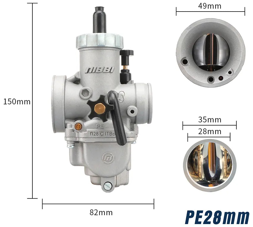 Motorcycle Off-Road Carburetor Accessories for NIBBI Carburetor PE24SP Sport Version 25 26 28 30mm, product view 02