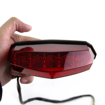 Motorcycle Off-Road Modified Led Tail Light Atv Dirt Bike Off-road Motorbike License Plate Brake Light Accessories, product view 06