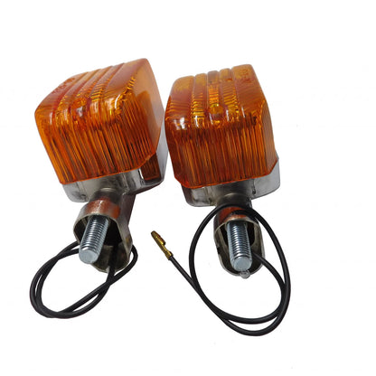 Motorcycle Parts Amber Flashing Light Blinker Turn Signal Lamp for Yamaha V50 V80 Ms50 V90 Mate80 Y80, product view 02