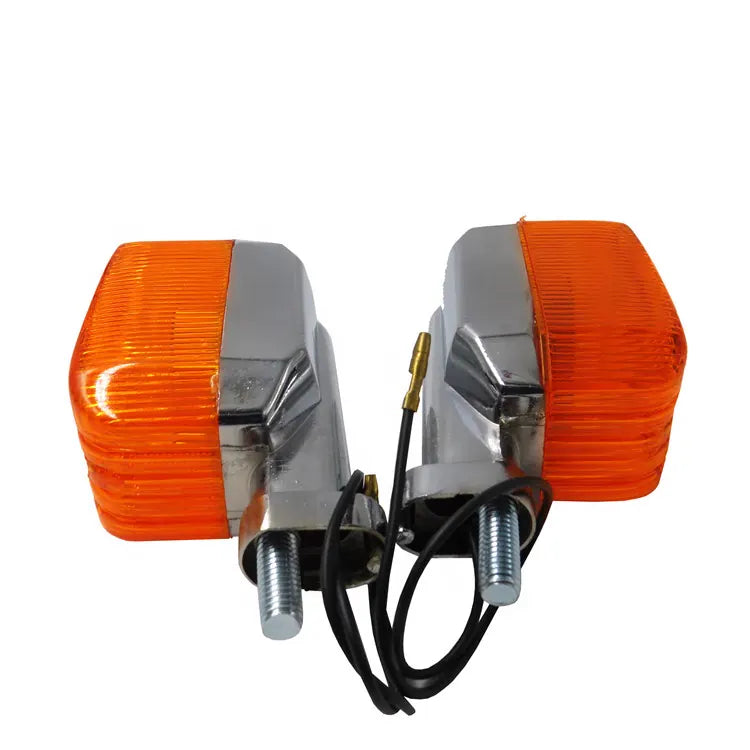 Motorcycle Parts Amber Flashing Light Blinker Turn Signal Lamp for Yamaha V50 V80 Ms50 V90 Mate80 Y80, product view 03