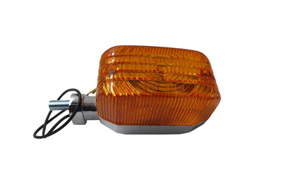 Motorcycle Parts Amber Flashing Light Blinker Turn Signal Lamp for Yamaha V50 V80 Ms50 V90 Mate80 Y80, product view 05
