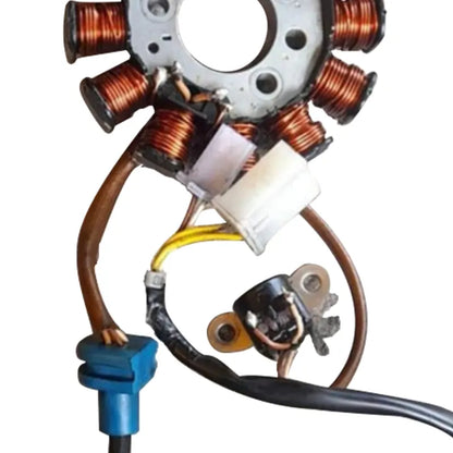 Motorcycle Parts Magneto Stator Generator Stator Coil Comp for Tvs Apache 4v Ignition Rotor Accessories, product view 03