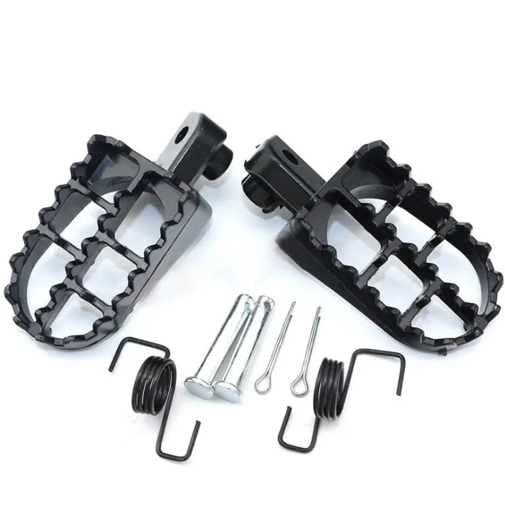 Motorcycle Parts Modified Aluminum Black Foot Motorcycle Pedal for Pw50 Pw80 Tw200, product view 01