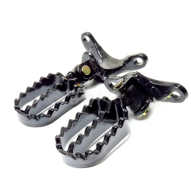Motorcycle Parts Modified Aluminum Black Foot Motorcycle Pedal for Pw50 Pw80 Tw200, product view 02