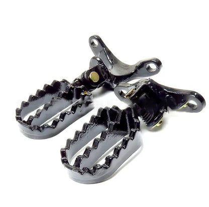 Motorcycle Parts Modified Aluminum Black Foot Motorcycle Pedal for Pw50 Pw80 Tw200, product view 02