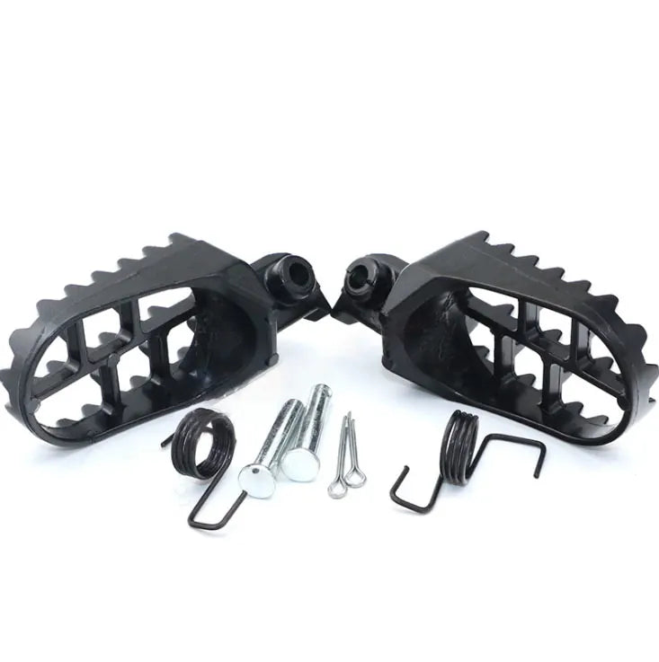 Motorcycle Parts Modified Aluminum Black Foot Motorcycle Pedal for Pw50 Pw80 Tw200, product view 03