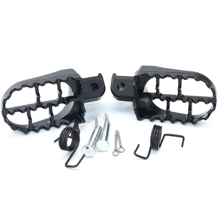 Motorcycle Parts Modified Aluminum Black Foot Motorcycle Pedal for Pw50 Pw80 Tw200, product view 04