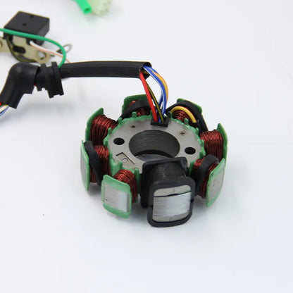 Motorcycle Parts Stator Coil for Kawasaki for BAJAJ Discover 125 ST 135 Ignition Rotor, product view 02