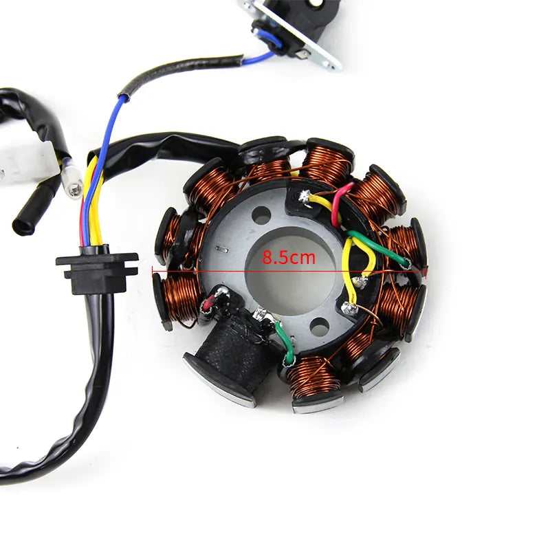Motorcycle Parts Stator Coil Magneto Generator for Gy6 Engine Electrical Start Accessories, product view 07