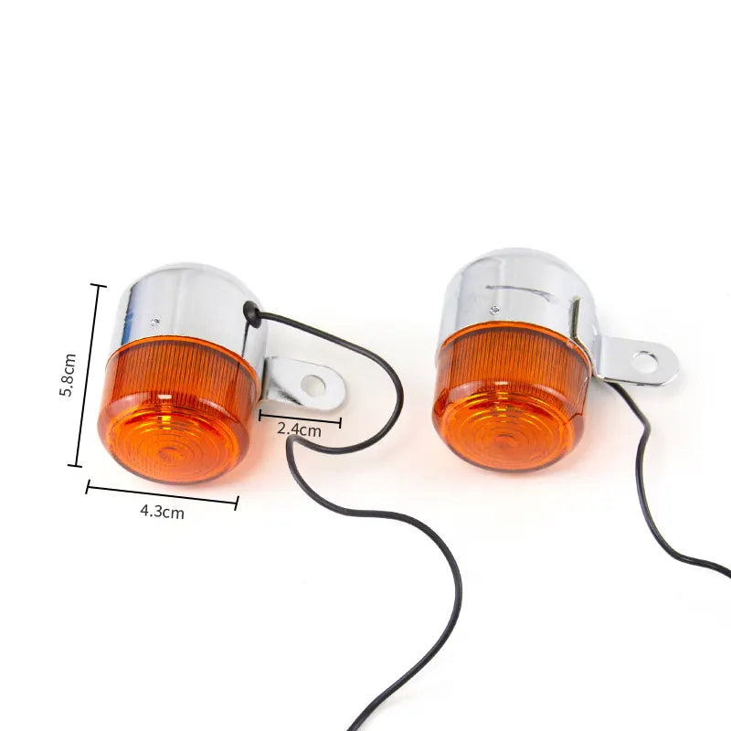 Motorcycle Parts Turn Signals Light Indicator Light Blinker Lamp for Honda Dax70 Z50 St50 St70 Ct70, product view 02