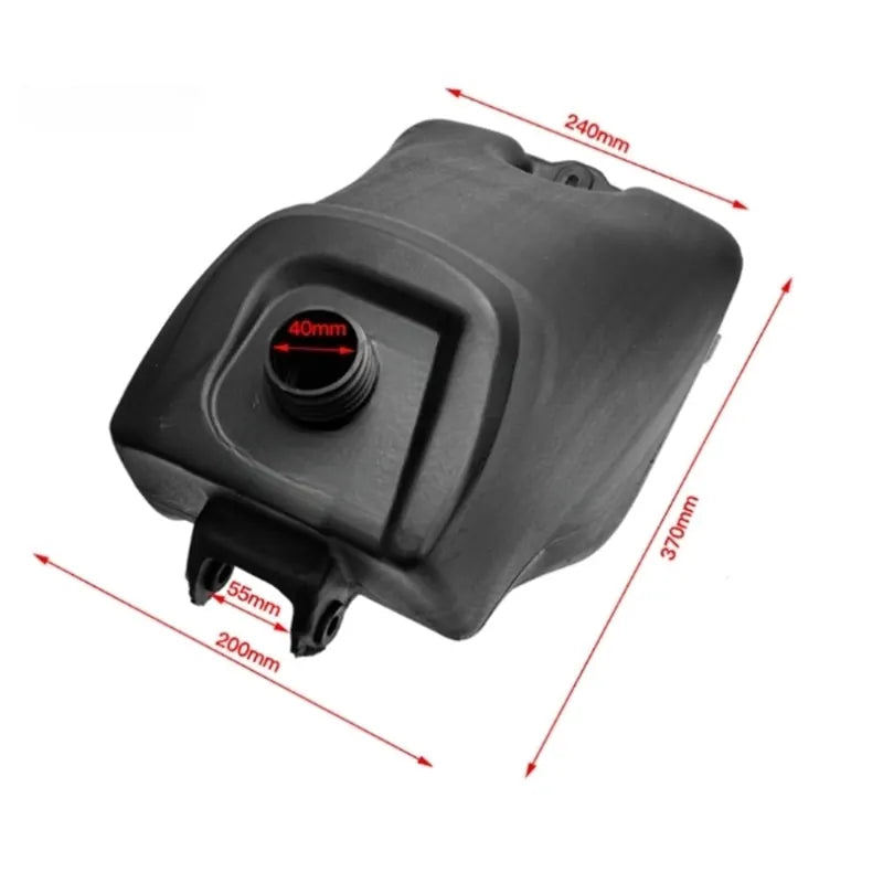 Motorcycle Plastic Oil Fuel Tank Gas Tank Assembly With Fuel Air Cover for ATV GY6 200cc, product view 05