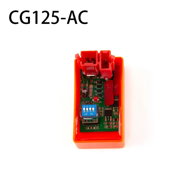 Motorcycle Racing AC/DC CDI Ignition With DIP Switch for CG125 GY6 DY 110 AKT125 RX125 FT125 FT150 4000-12000RPM 6PIN, product view 09