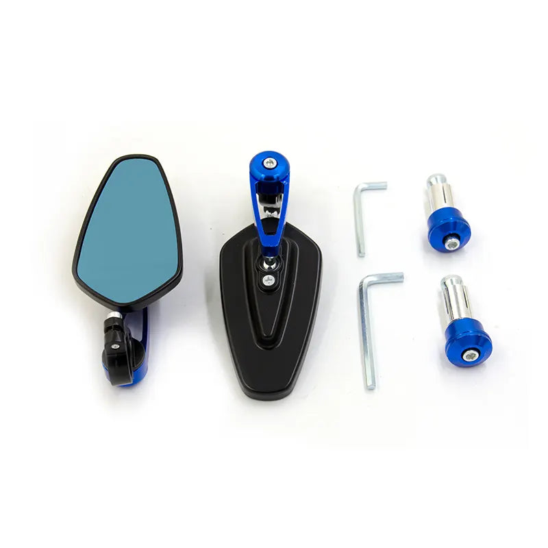 Motorcycle Racing Customized 22mm Special Shape Rearview Side Mirror for Universal, product view 05
