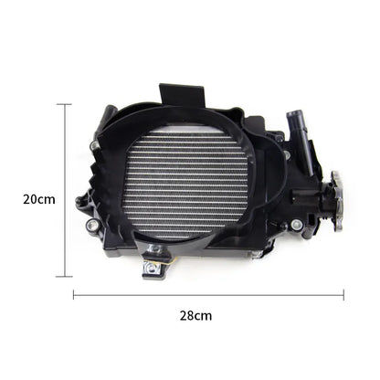 Motorcycle Radiator for Honda PCX150 Engine Water Tank Cooling System, product view 02