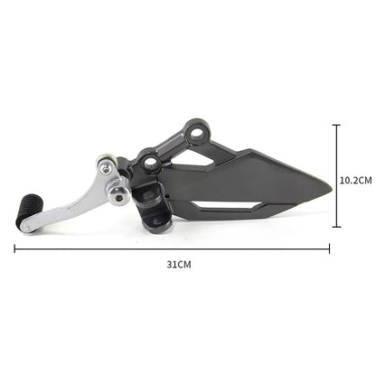 Motorcycle Rear Foot Rest Accessories for Kawasaki Ninja 250 300 Footrest Bracket Parts, product view 02