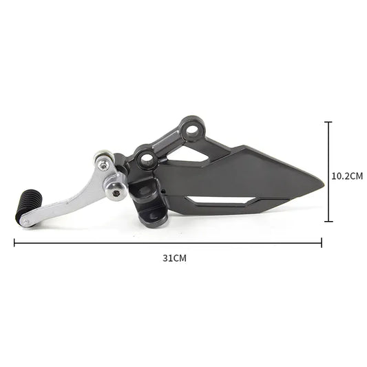 Universelle Motorrad-Fußraste für Kawasaki Universal, Motorradzubehör, Produktansicht 02